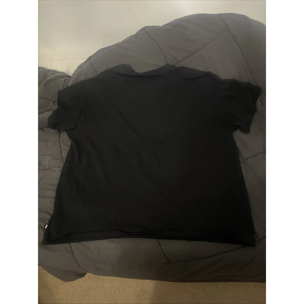 Nike Shirt Mens XXL Black Sportswear Graphic Logo One Love Tee Crew Neck Loose